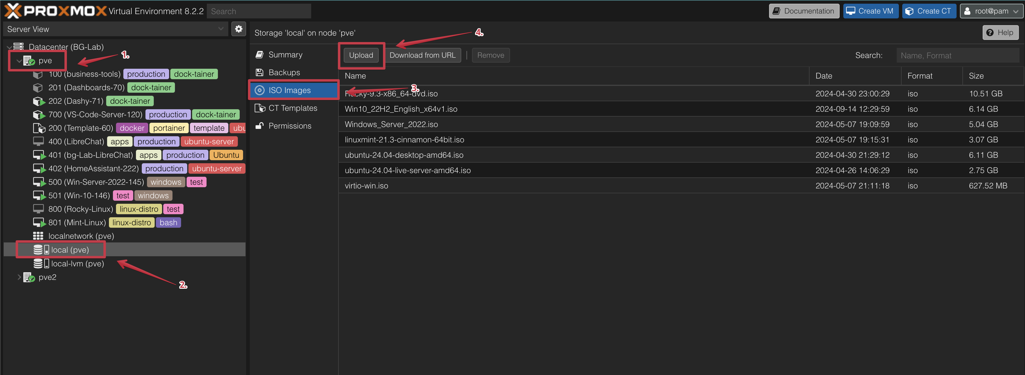 Proxmox ISO Images