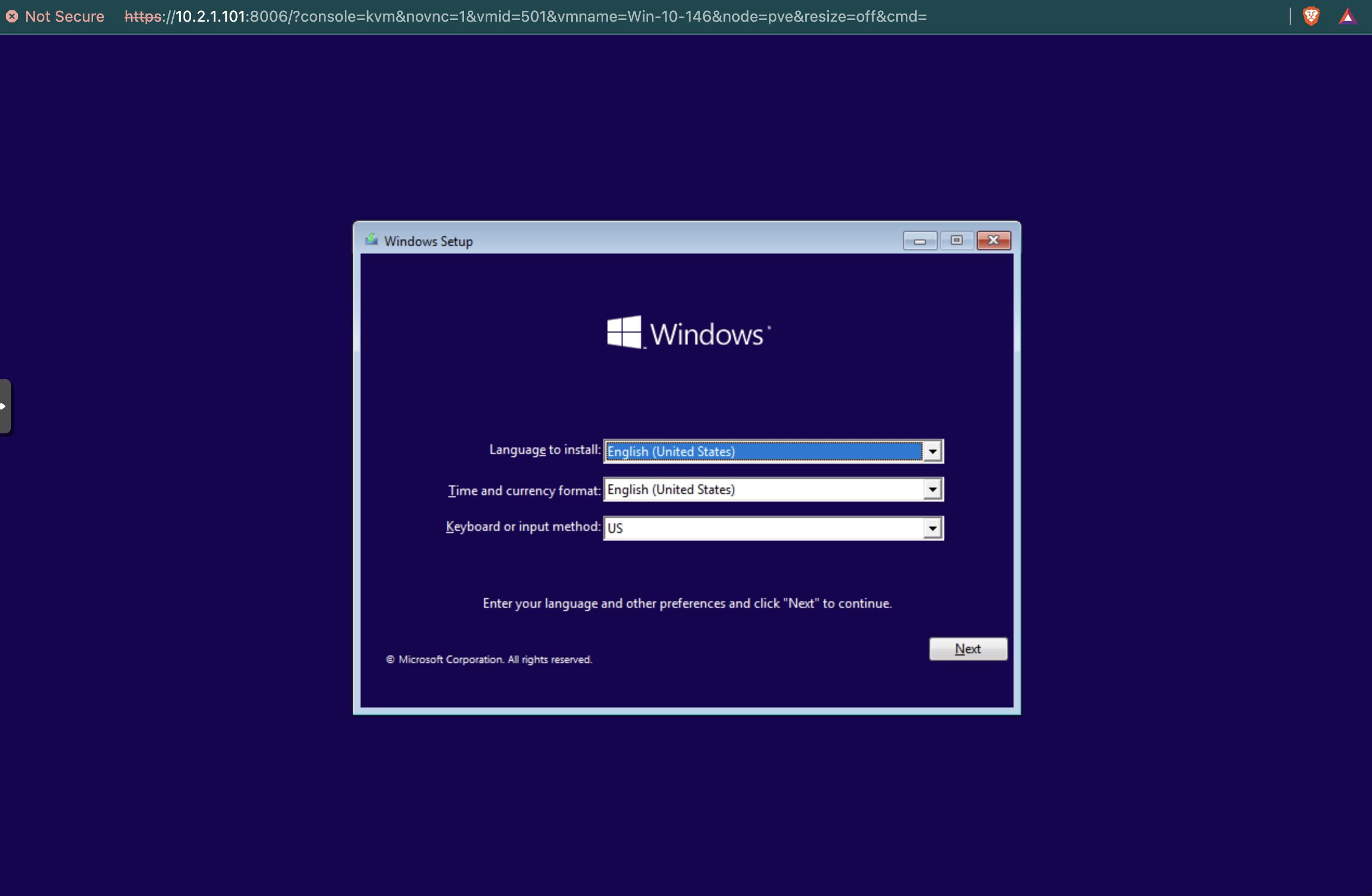 Windows 10 Installation