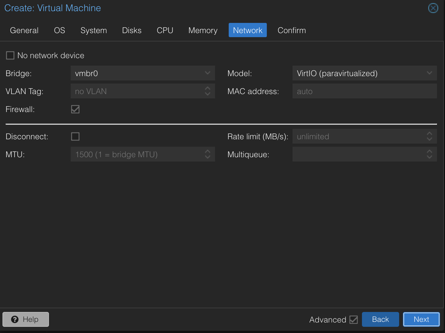 Network Configuration